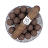 Icono de puros de chocolate personalizados.